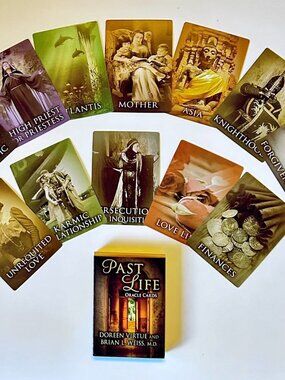 Past Life Tarot Oracle Cards Divination Cards by Doreen Virtue & Brian L Weiss
